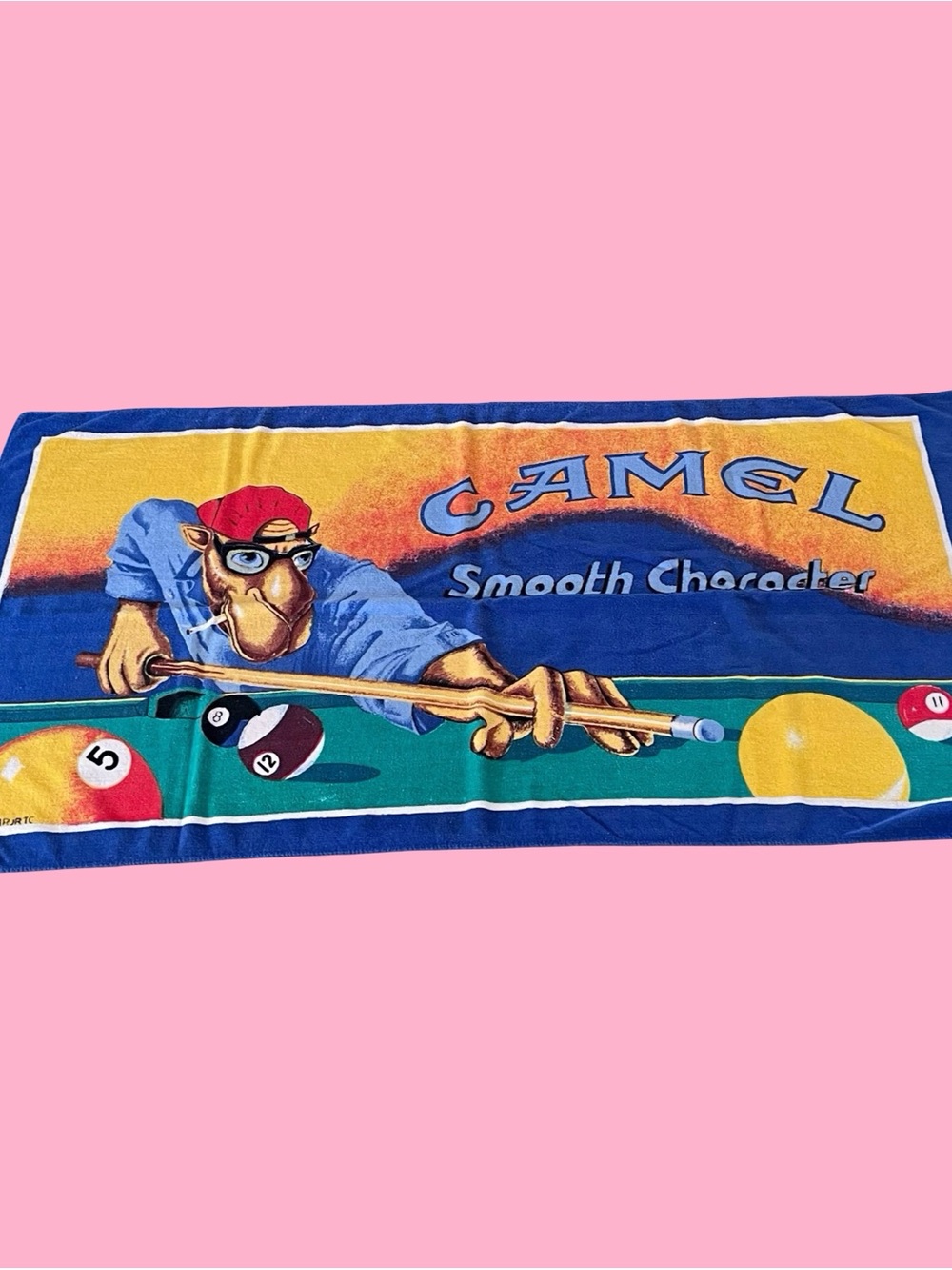 Vintage 1991 Camel Beach Towel